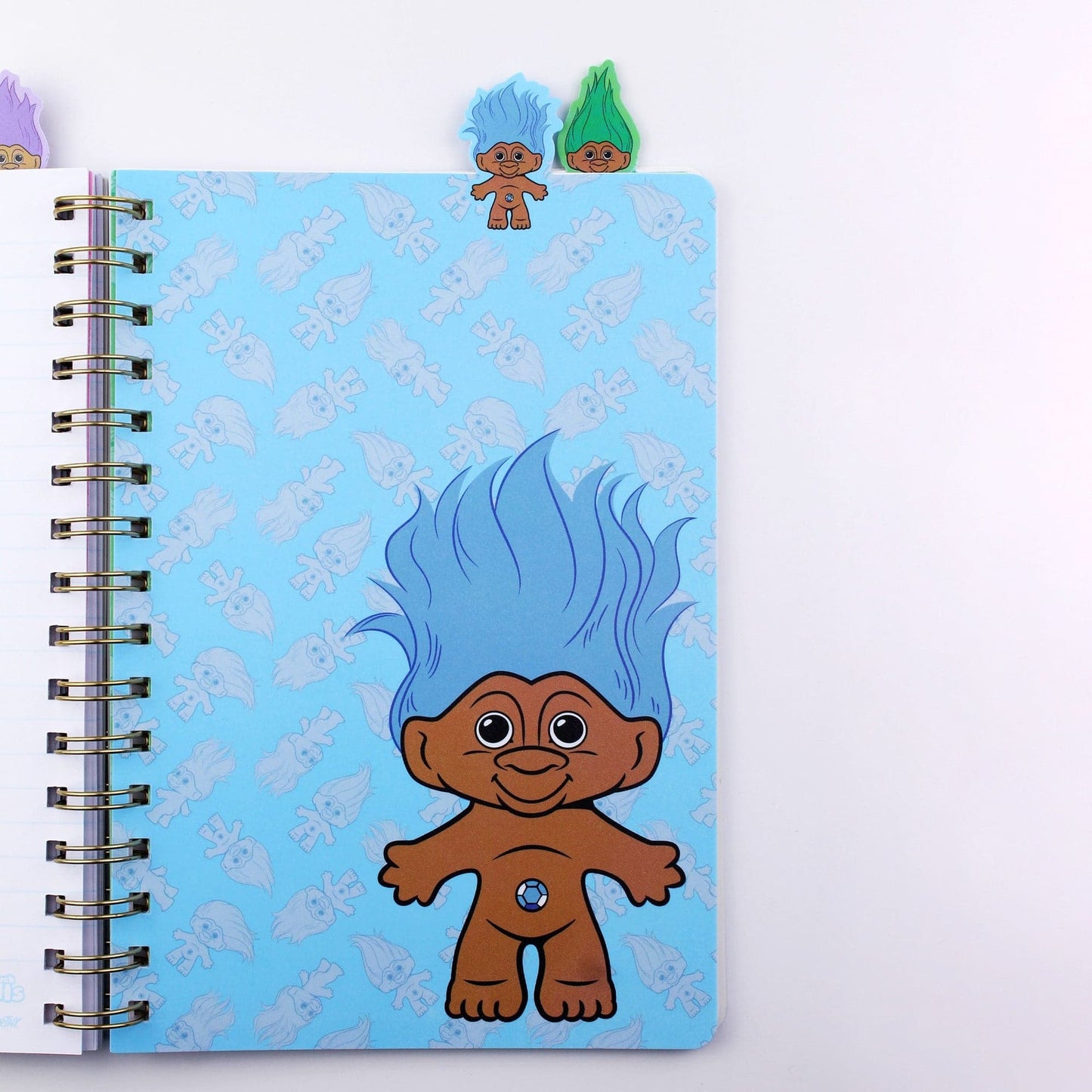 Libreta cuadernito bolsillo forma francesa Trolls x Cakeworthy