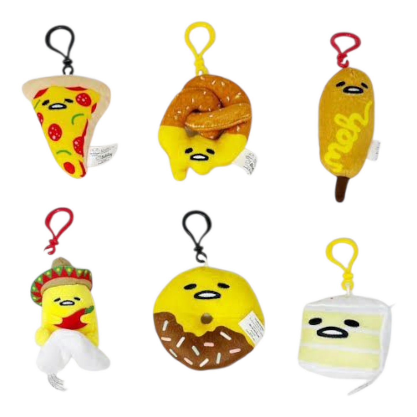 Dangles Llavero Peluche Gudetama a elegir