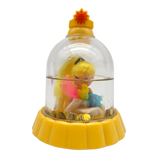Playskool Krystal Princess vintage 💓segunda mano💓 Pre-loved Snow Globe años 90s