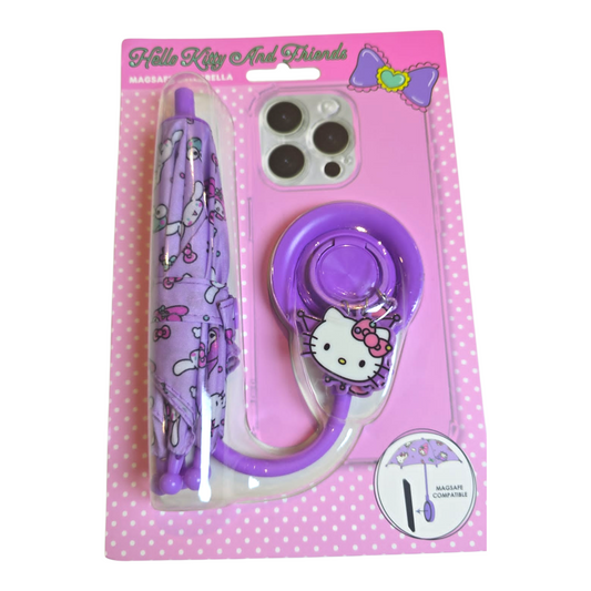 Hello Kitty Sombrilla para celular Magsafe magnética (últimas fotos ejemplo de uso)