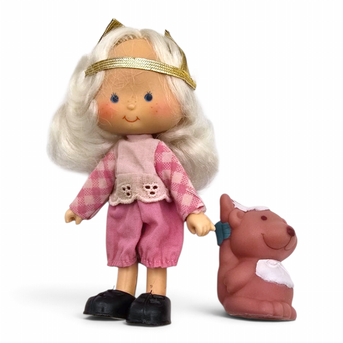Muñeca Vintage Reacondicionada 💕 Pre-Loved Segunda Mano Rosita Fresita / Strawberry Shortcake #24 (Podría tener accesorios genéricos)