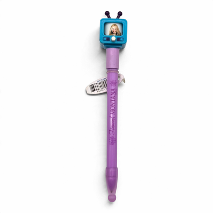 Plumas giratorias TV vintage Hannah Montana Coleccionables Azul (podría no pintar por la edad, se le puede cambiar el cartucho)