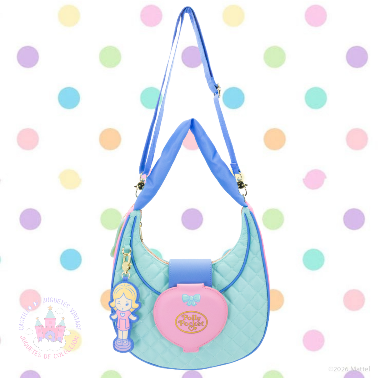 ⚠️PREVENTA IMPORTACIÓN Bolso Crossbody Polly Pocket Whatever! Se enviará aprox 7-10 días habiles después de su compra
