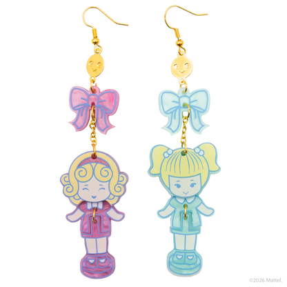 ⚠️⚠️PREVENTA IMPORTACIÓN Aretes acrílicos Polly Pocket Whatever! Se enviará aprox 7-10 días habiles después de su compra