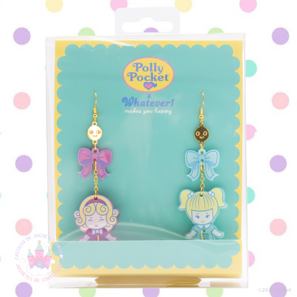 ⚠️⚠️PREVENTA IMPORTACIÓN Aretes acrílicos Polly Pocket Whatever! Se enviará aprox 7-10 días habiles después de su compra