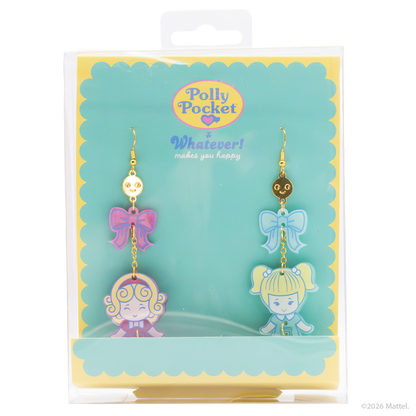 ⚠️⚠️PREVENTA IMPORTACIÓN Aretes acrílicos Polly Pocket Whatever! Se enviará aprox 7-10 días habiles después de su compra