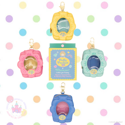 Charm bolsita sorpresa. Con Pin (al Azar) Polly Pocket Whatever makes you happy