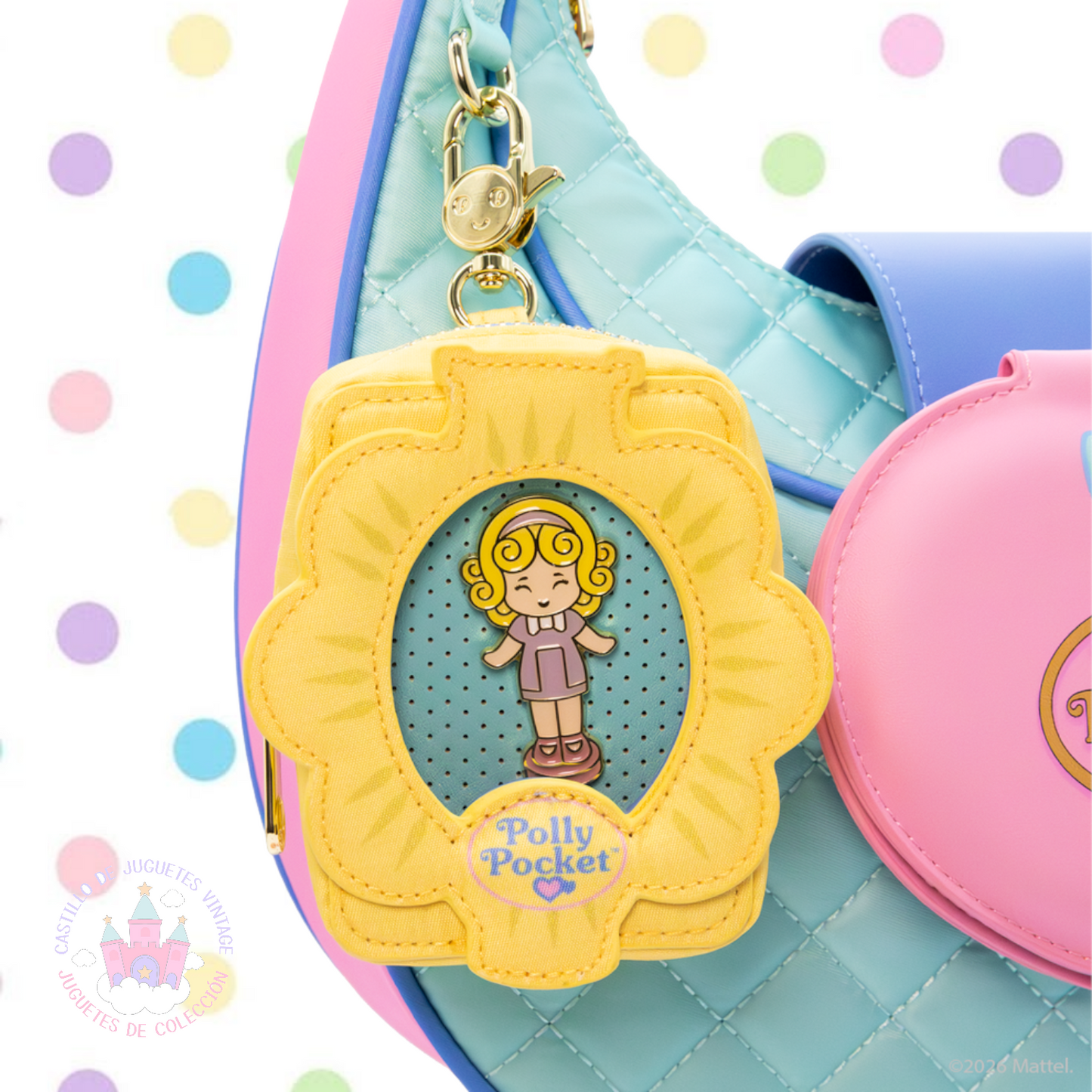 Charm bolsita sorpresa. Con Pin (al Azar) Polly Pocket Whatever makes you happy