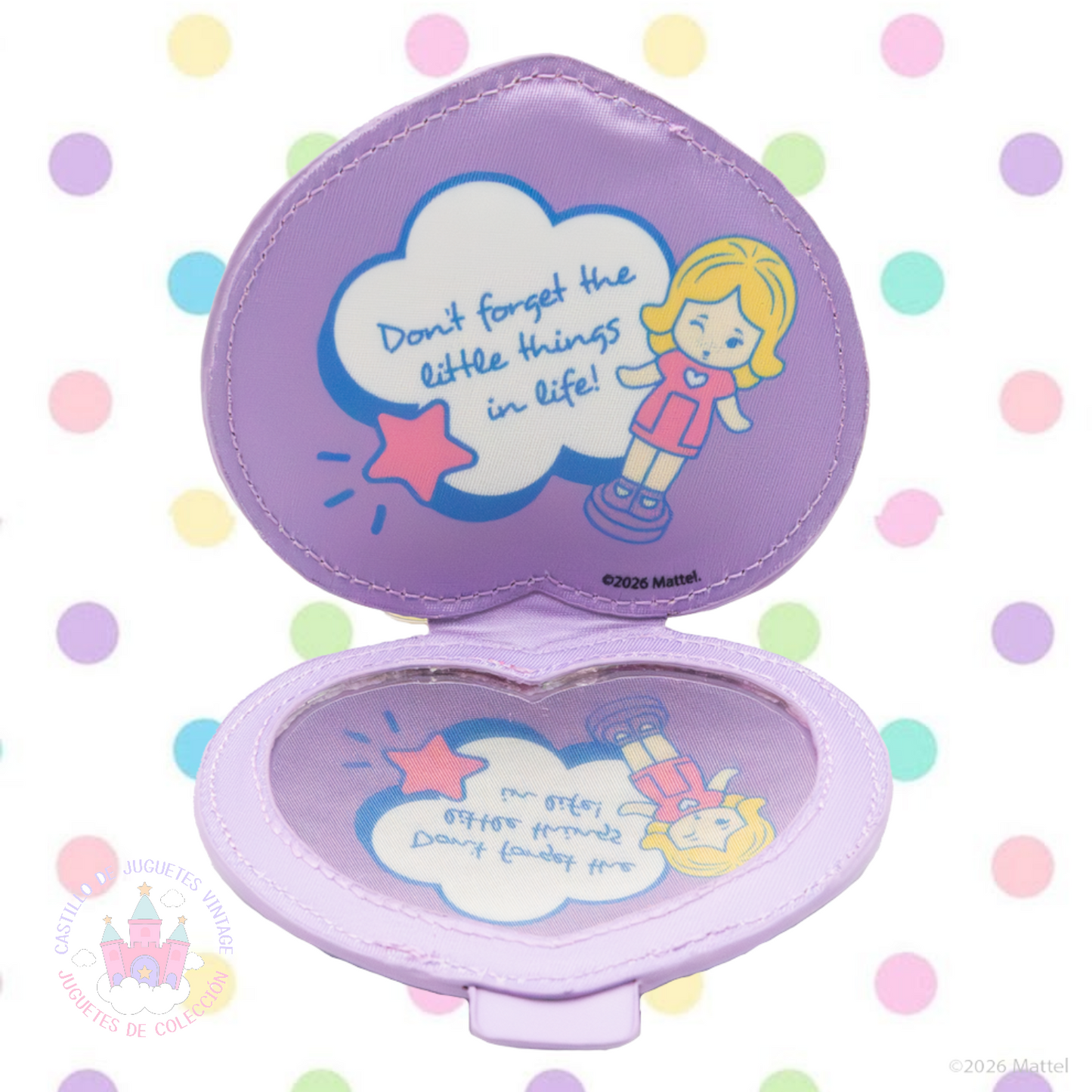 ⚠️PREVENTA IMPORTACIÓN Charm llavero con espejo sorpresa. Blind bag (al Azar) Polly Pocket Se enviará aprox 7-10 días habiles después de su compra