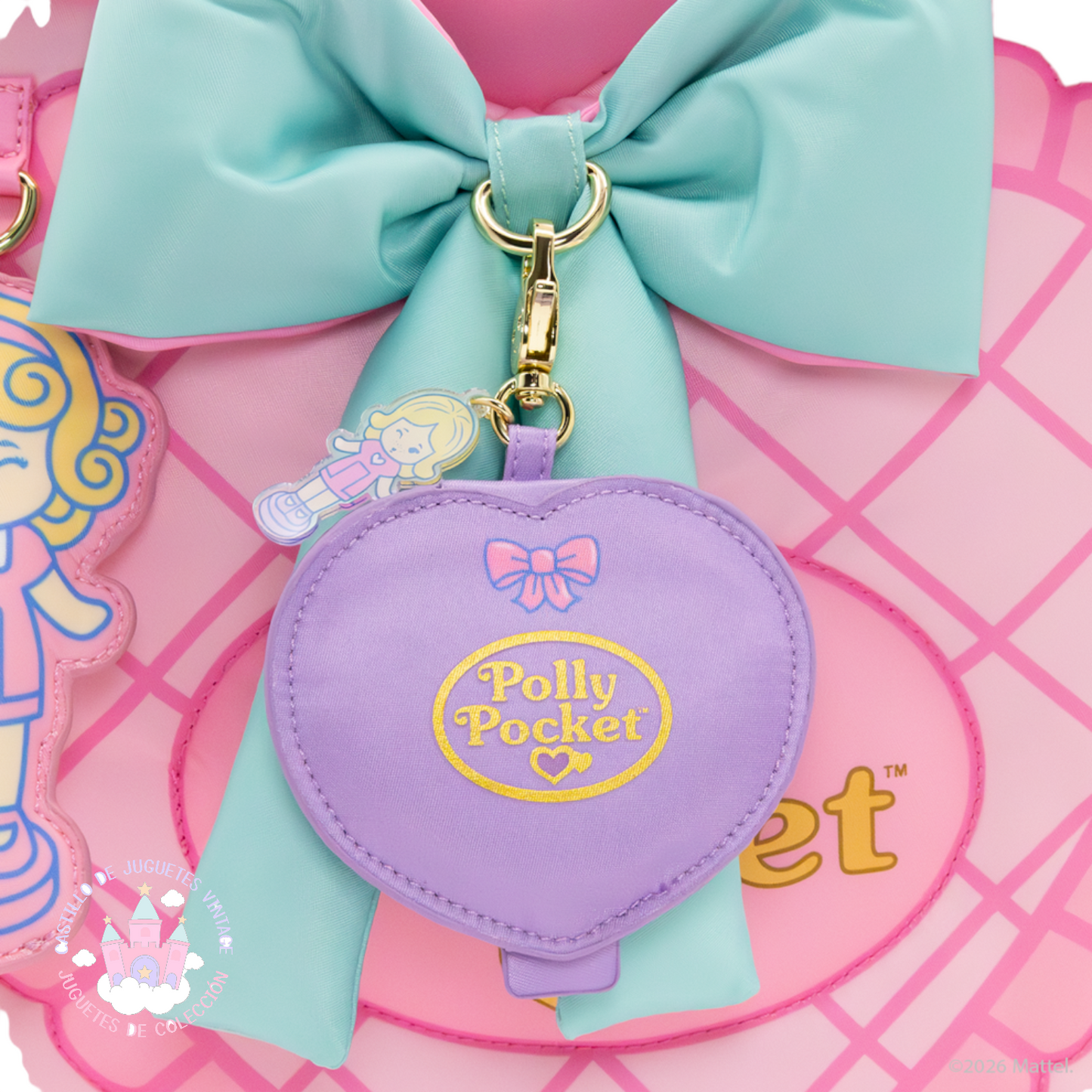 ⚠️PREVENTA IMPORTACIÓN Charm llavero con espejo sorpresa. Blind bag (al Azar) Polly Pocket Se enviará aprox 7-10 días habiles después de su compra