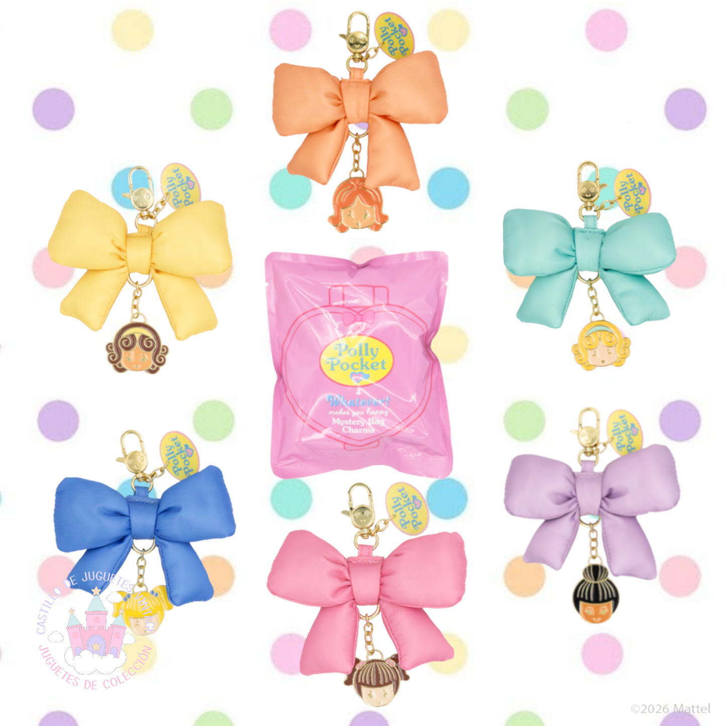 Charm sorpresa. Blind bag (al Azar) Polly Pocket Whatever makes you happy