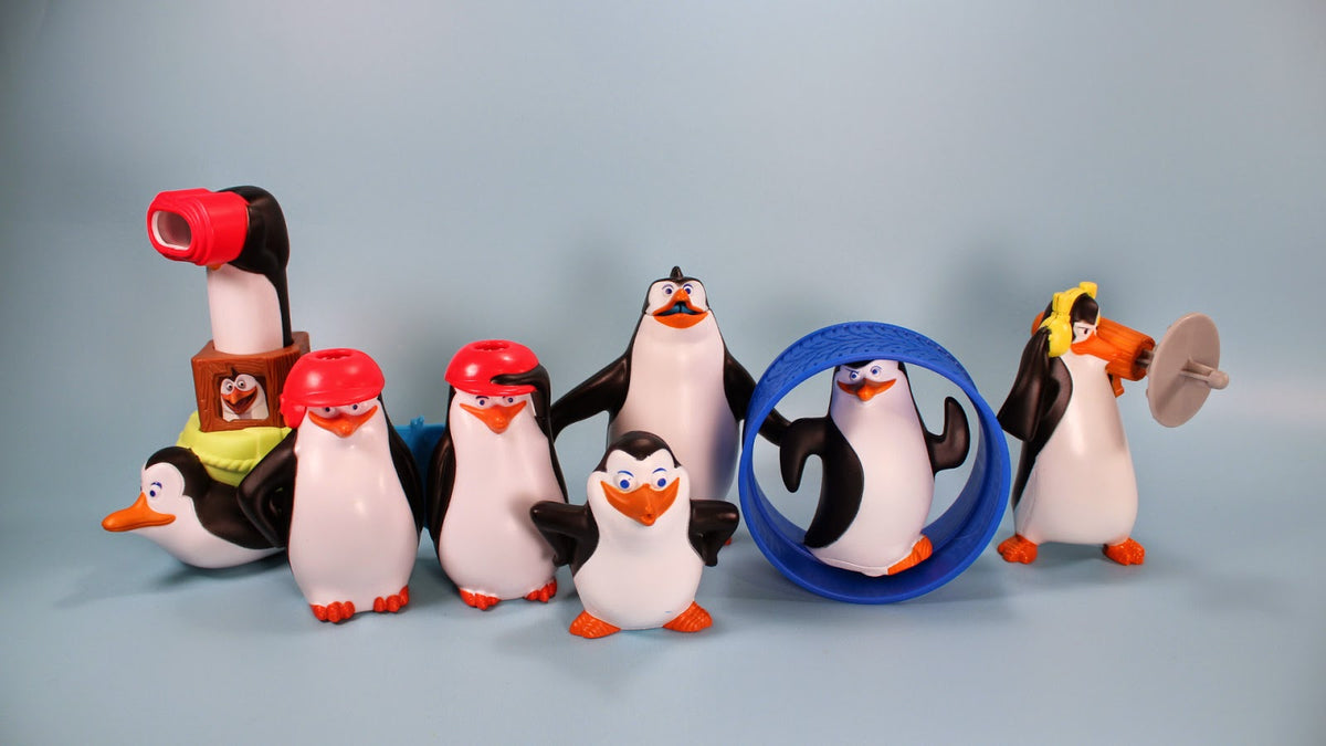 McDonald's Happy Meal Pingüinos de Madagascar año 2014
