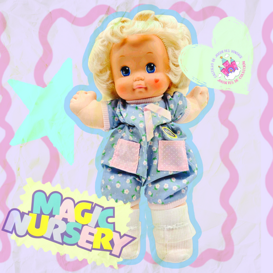 🎀🍼Pre-loved Magic Nursery Mattel Vintage Reacondicionada (Segunda mano, leer descripción) 80s 90s
