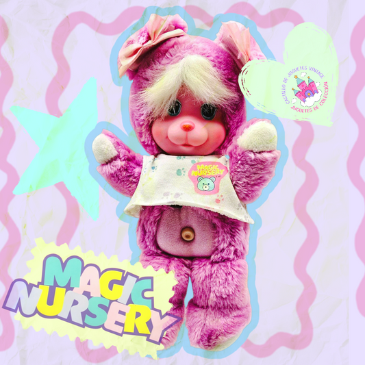 🎀🍼Pre-loved Magic Nursery Mattel Vintage Reacondicionada (Segunda mano, leer descripción) 80s 90s