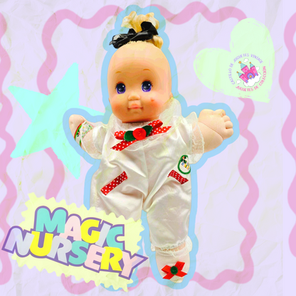 🎀🍼Pre-loved Magic Nursery Mattel Vintage Reacondicionada (Segunda mano, leer descripción) 80s 90s