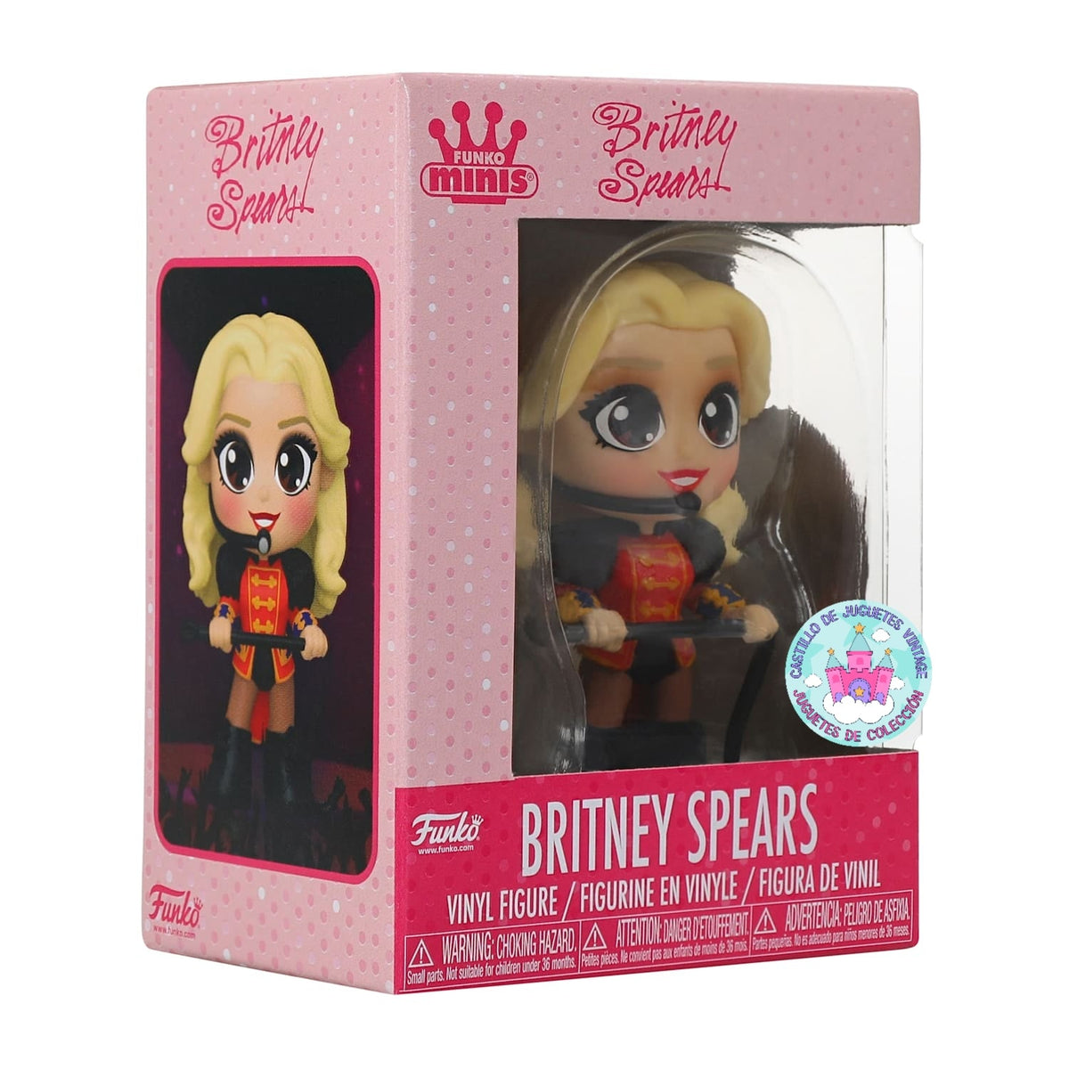 Britney Spears Mini Funko Circus
