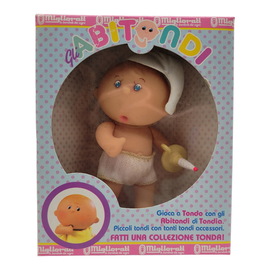 Mini tondo vintage Migliorati original italiano. 10 cms