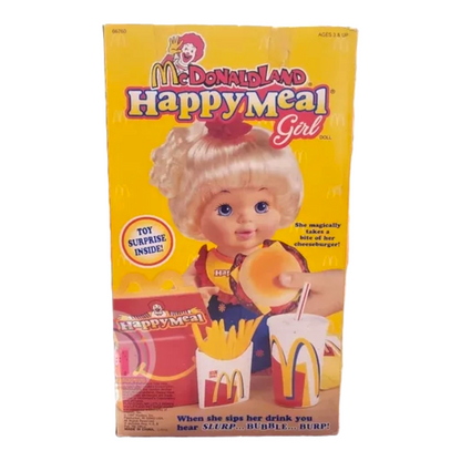 Muñeca Vintage Mcdonald's Happy Meal McDonaldland