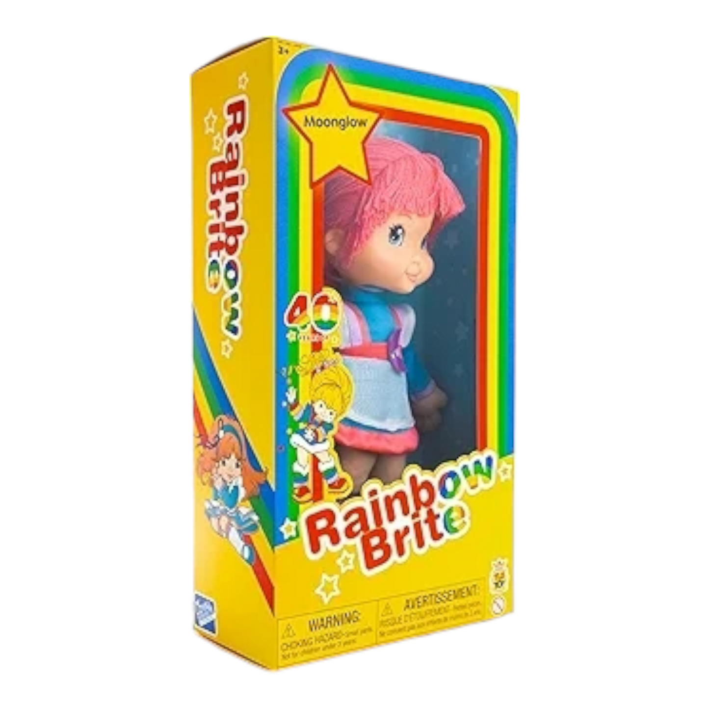 Muñeca Moon Glow - Rainbow Brite 40 Aniversario (de tela)