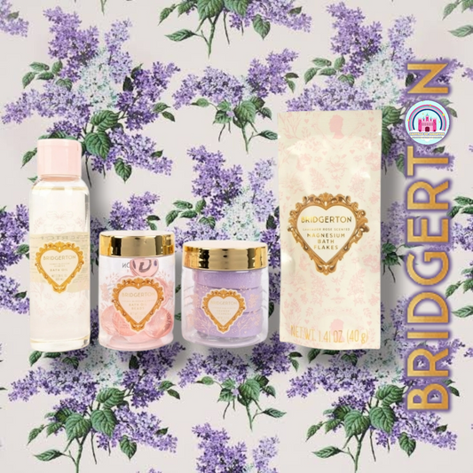 Bridgerton juego de baño relajante