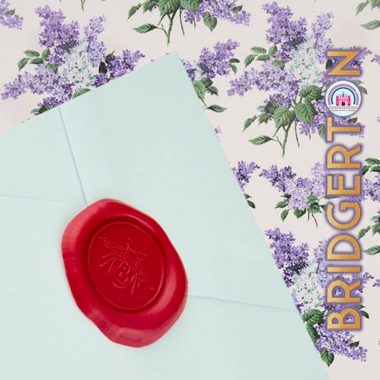 Bridgerton colección Netflix set de invitaciones (6 de cada artículo) total 30 piezas