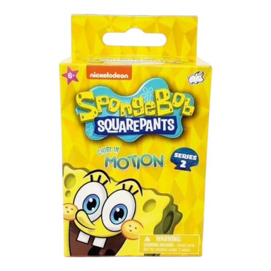 Bob Esponja Dangles Llavero Figura Sorpresa. Una pieza. Blind Box.