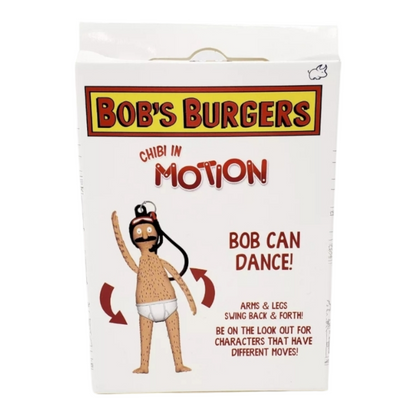 Bob's Burgers Dangles Llavero Figura Sorpresa. Una pieza. Blind Box.