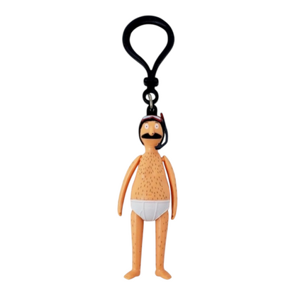 Bob's Burgers Dangles Llavero Figura Sorpresa. Una pieza. Blind Box.