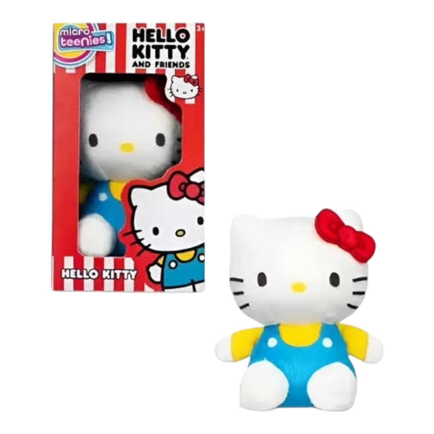 Micro teenies Hello Kitty and friends 7.7 cms Peluche miniatura