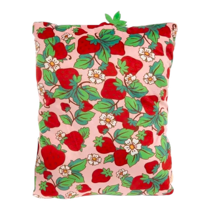 Cojín Decorativo Rosita Fresita 3D 38x26x16 aprox