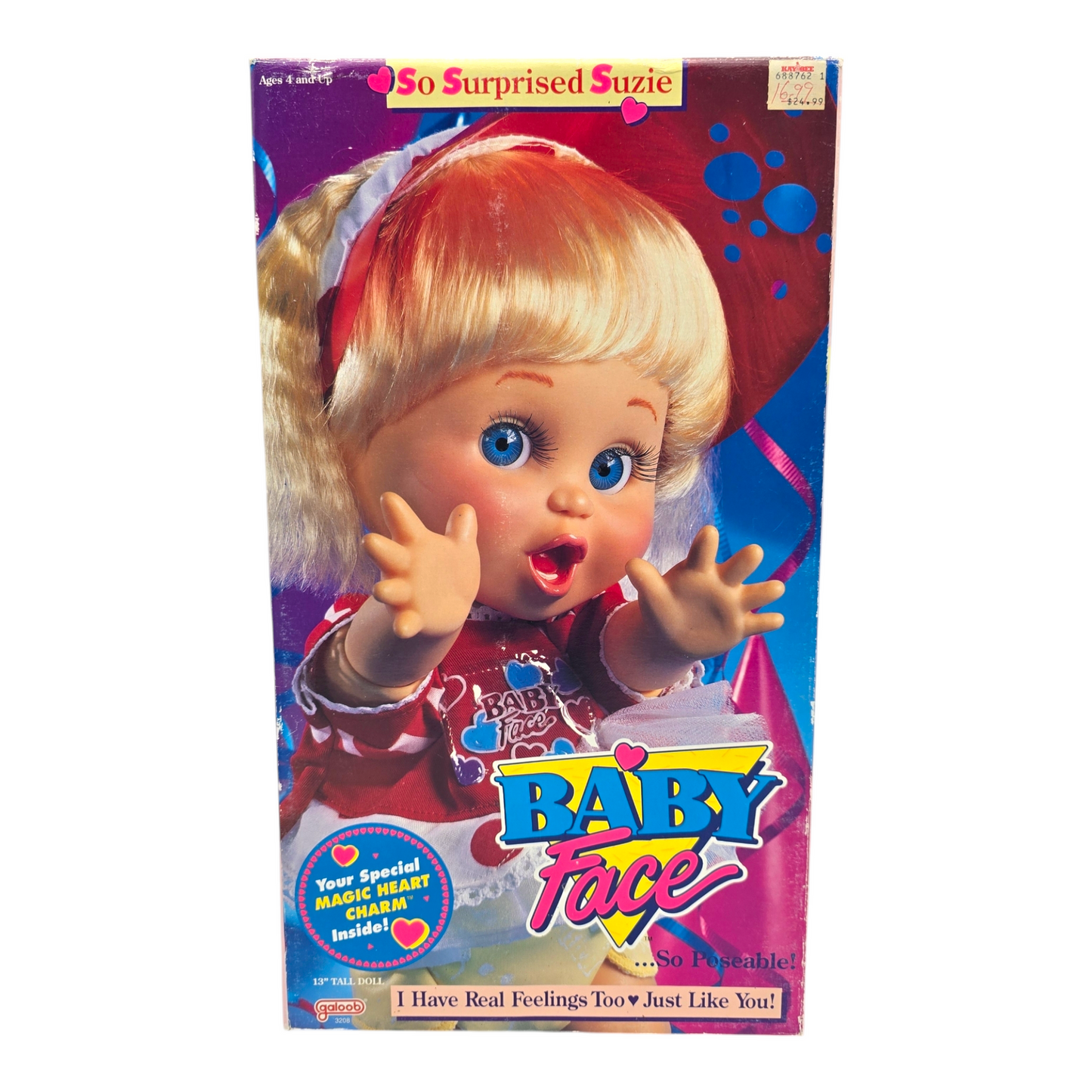 Baby face Galoob Vintage NIB Suzie