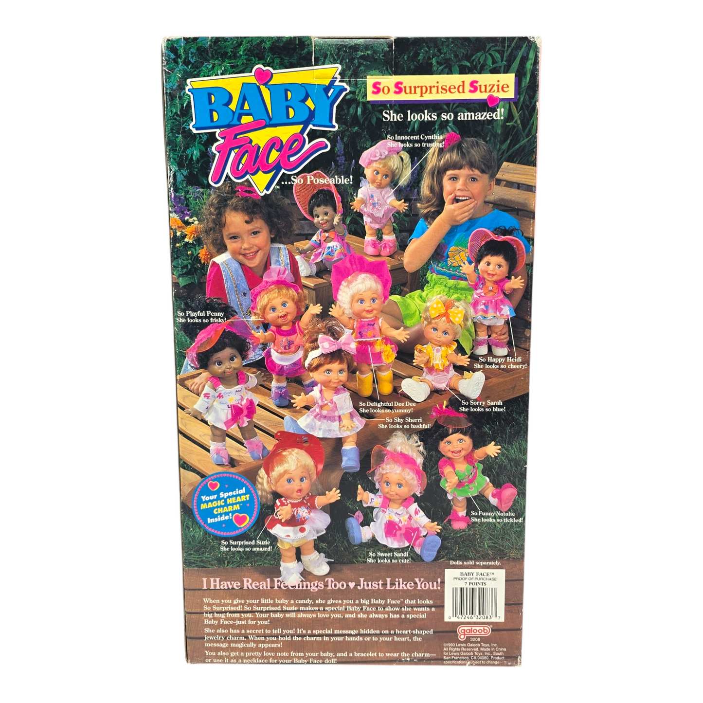 Baby face Galoob Vintage NIB Suzie