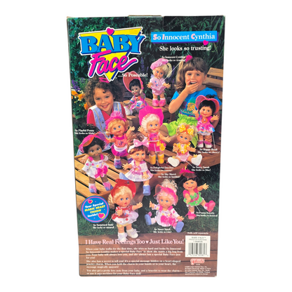 Baby face Galoob Vintage NIB Cynthia