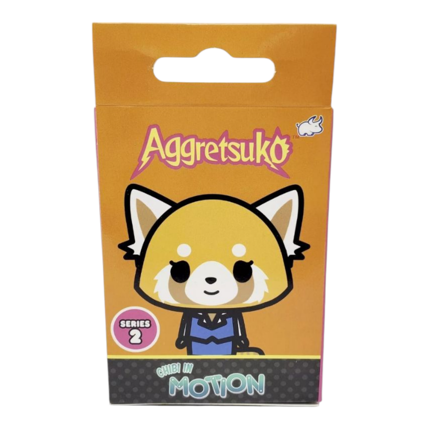 Aggretsuko Dangles Llavero Figura Sorpresa. Una pieza. Blind Box.