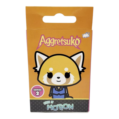 Aggretsuko Dangles Llavero Figura Sorpresa. Una pieza. Blind Box.