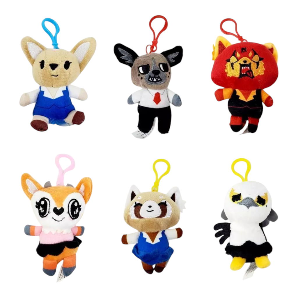 Aggretsuko Dangles Llavero Peluche Figura a elegir