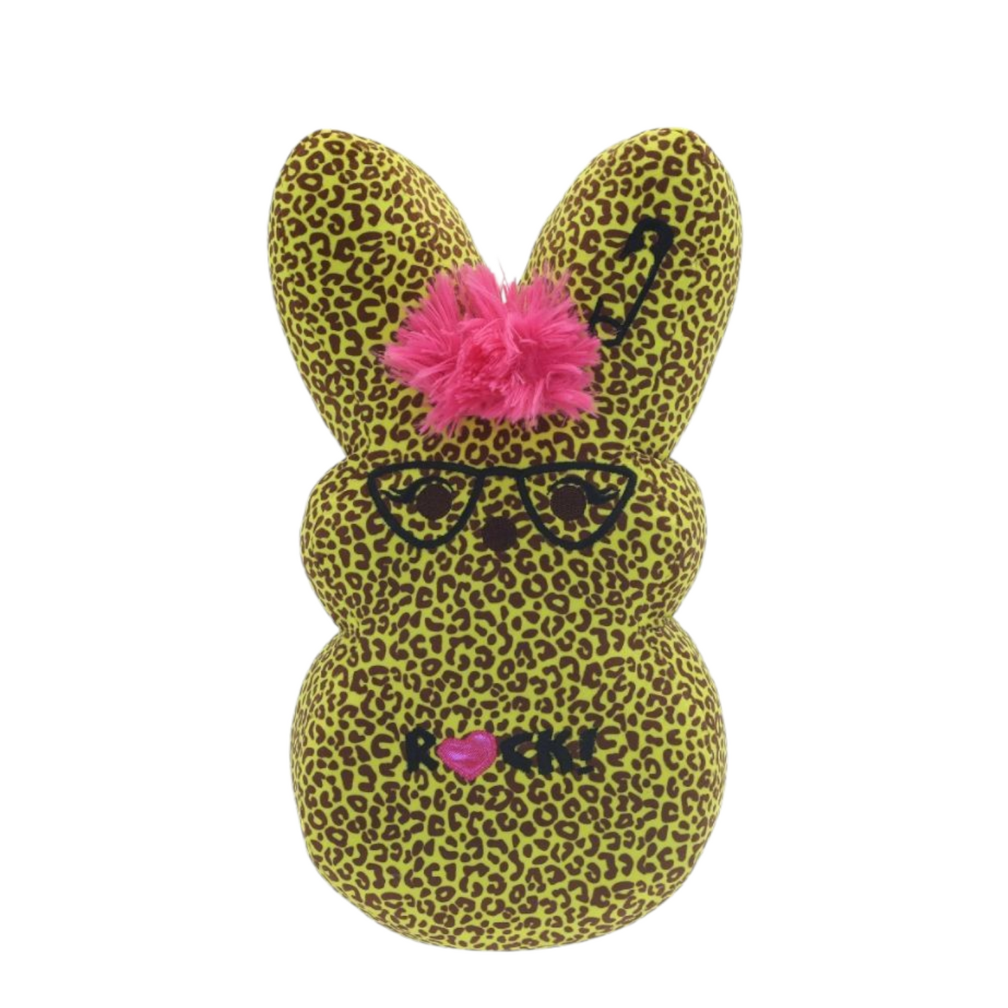 Peluche cojín grande Peeps Rocker animal print