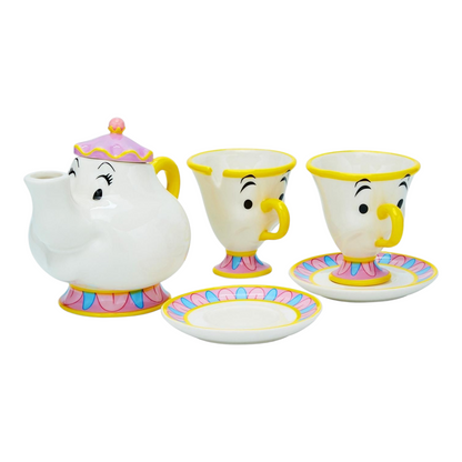 Set Señora Potts Bella y Bestia