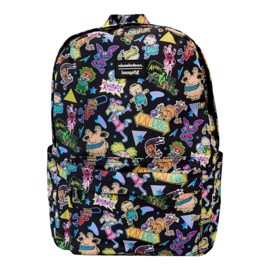 Mochila Retro Nickelodeon - Negra loungefly