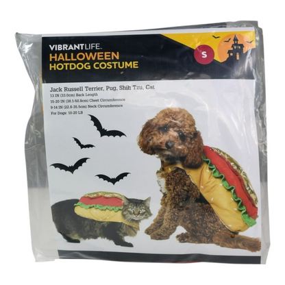 Disfraz para Mascota Gato/Perro 🐕🐩🐈🐈‍⬛ Hot Dog