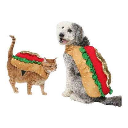 Disfraz para Mascota Gato/Perro 🐕🐩🐈🐈‍⬛ Hot Dog