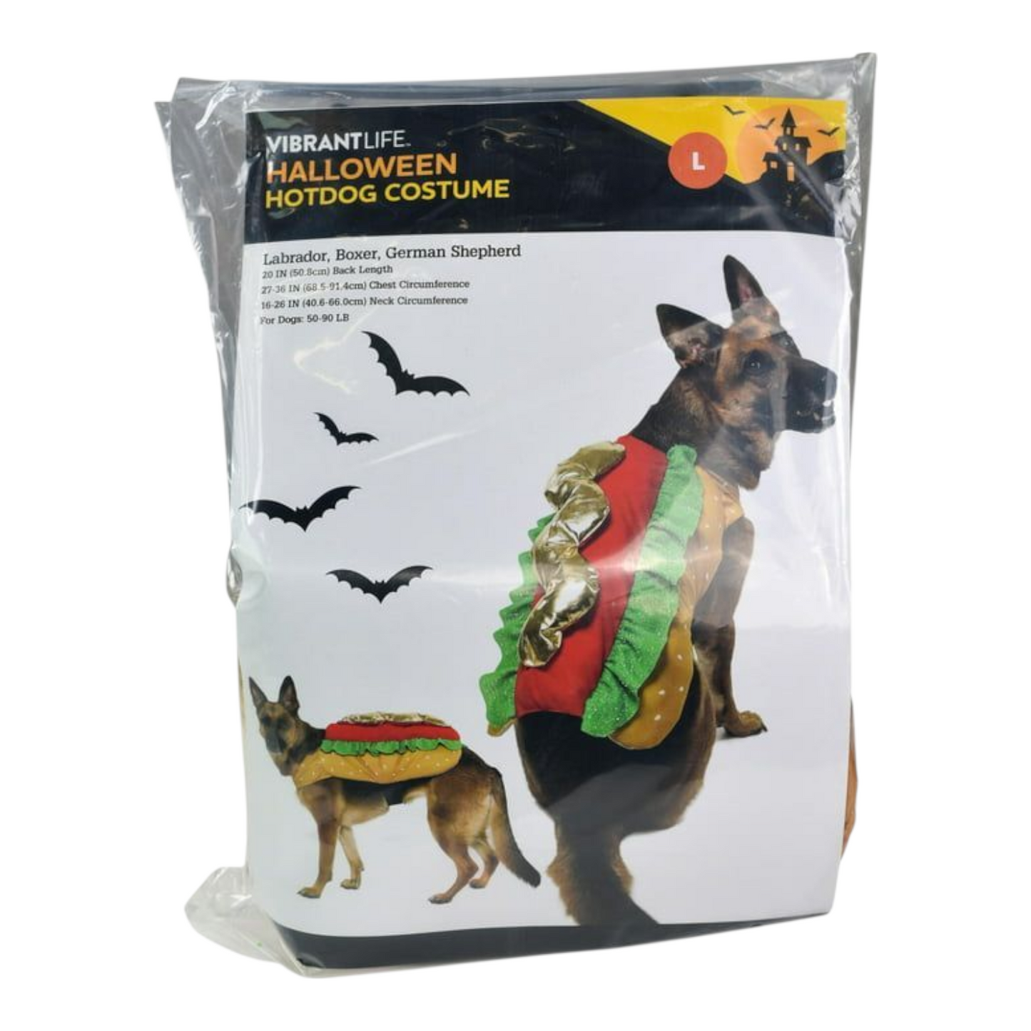 Disfraz para Mascota Gato/Perro 🐕🐩🐈🐈‍⬛ Hot Dog