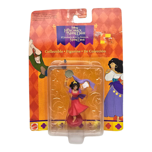 Set de Figura Jorobado de Notre Dame Mattel Vintage Esmeralda Hunchback of Notre Dame Disney