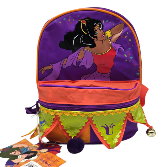 Mini mochila Jorobado de Notre Dame Mattel Vintage Pyramid Backpack pequeña vinyl