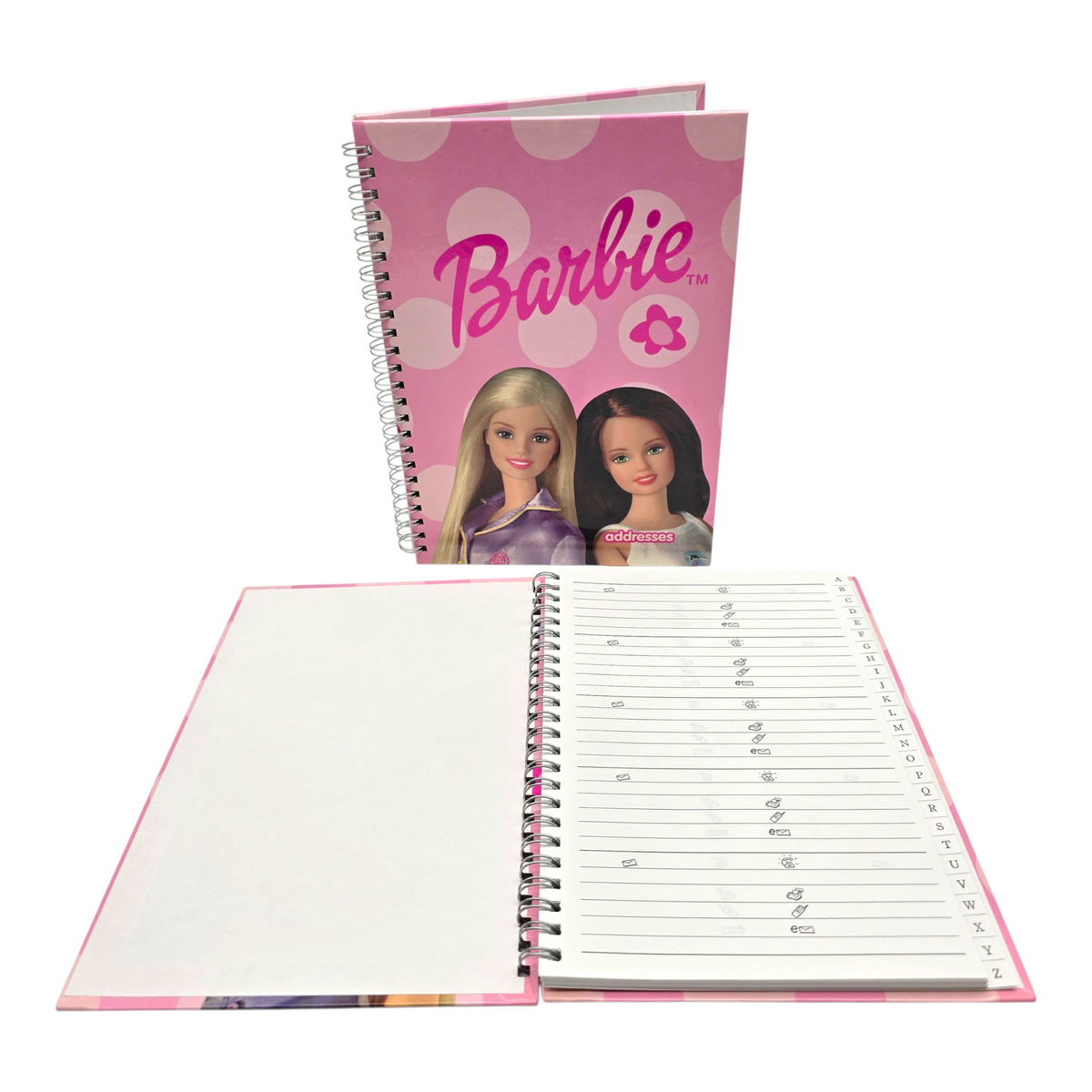Barbie Libreta de direcciones vintage años 2000s (usala Para anotar tus contraseñas tambien!)