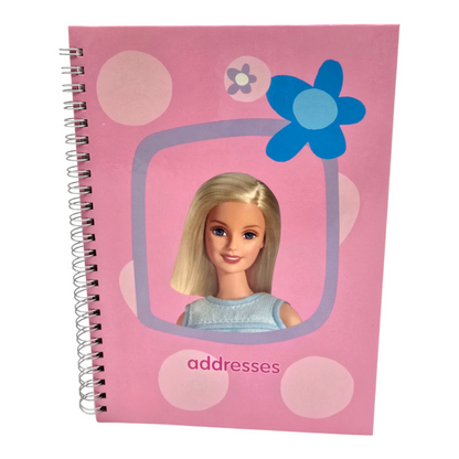 Barbie Libreta de direcciones vintage años 2000s (usala Para anotar tus contraseñas tambien!)