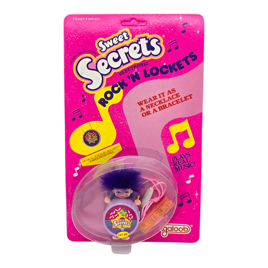 Sweet secrets Rock n Lockets  Vintage Galoob