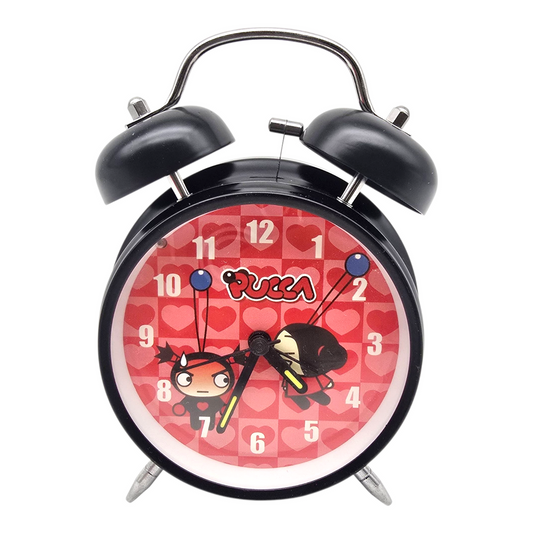 PUCCA Reloj despertador VINTAGE ⏰❤️🖤 Negro