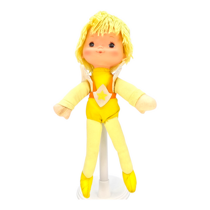 🌈✨Pre-loved Rainbow Brite Yellow Canary años 80s 25 cms (segunda mano) 8