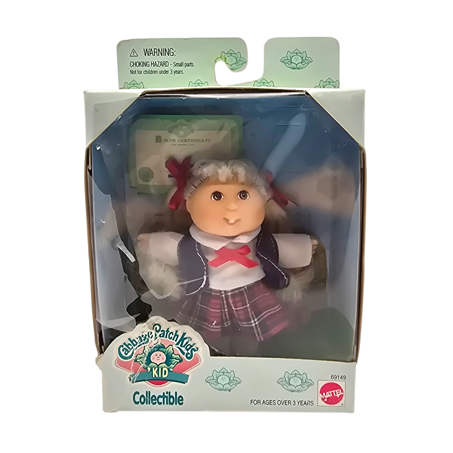 Cabbage Patch Mini caja con acetato roto detalles esteticos. Ver foto